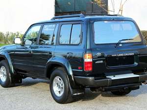 Black 1993 Toyota Land Cruiser