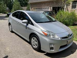 Silver 2010 Toyota Prius