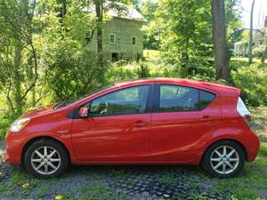 Red 2014 Toyota Prius C