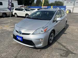 Silver 2012 Toyota Prius V