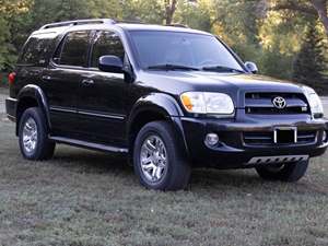 Black 2007 Toyota Sequoia