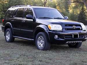 Black 2007 Toyota Sequoia