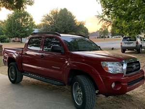 Red 2005 Toyota Tacoma 