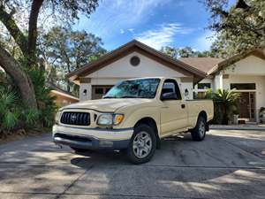 Beige 2002 Toyota Tacoma