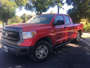 Red 2014 Toyota Tundra