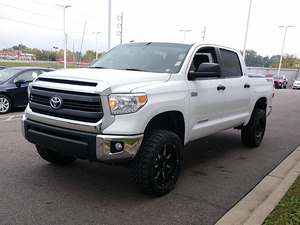 White 2015 Toyota Tundra