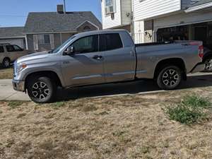 Silver 2016 Toyota Tundra