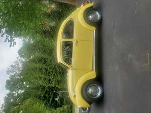 Yellow 1972 Volkswagen Beetle