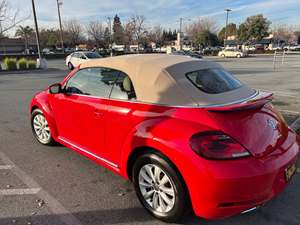 Red 2019 Volkswagen Beetle Convertible