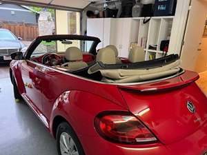 Red 2019 Volkswagen Beetle Convertible