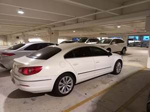 2010 Volkswagen CC with White Exterior