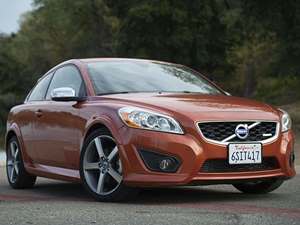 Red 2011 Volvo C30