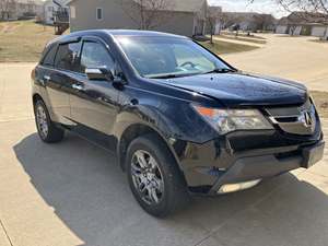 Black 2007 Acura MDX