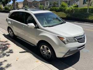 2008 Acura MDX with White Exterior