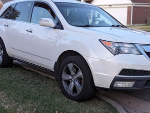 2011 Acura MDX with White Exterior