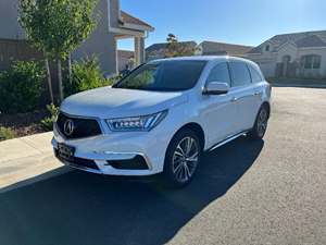 White 2020 Acura MDX