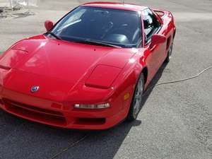 Red 1995 Acura NSX