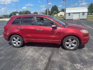 2007 Acura RDX with Red Exterior