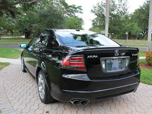 Black 2007 Acura TL