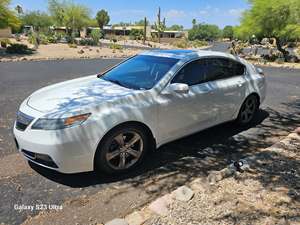 White 2012 Acura TL