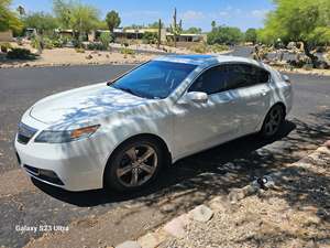 White 2012 Acura TL