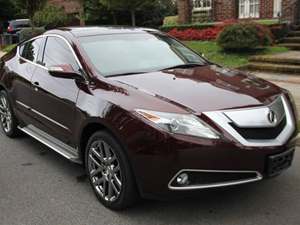 Purple 2010 Acura ZDX