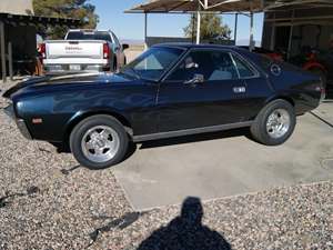 Black 1969 AMC AMX