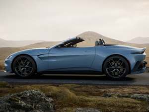 Blue 2021 Aston Martin V8 Vantage