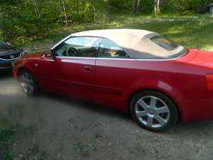 2004 Audi A4 with Red Exterior