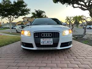 White 2007 Audi A4 Avant 3.2L Quattro AT6 S-Line 