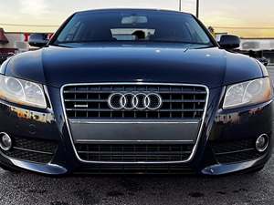 Blue 2012 Audi A5