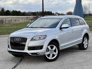 Silver 2013 Audi Q7