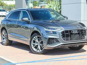 Gray 2021 Audi Q8