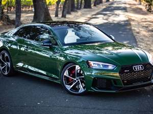 Green 2019 Audi RS 5