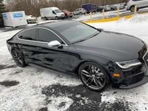 Black 2014 Audi RS 7