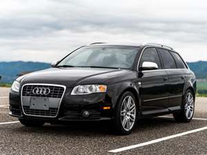 Black 2008 Audi S4