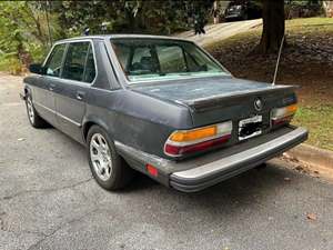 Gray 1985 BMW 5 Series