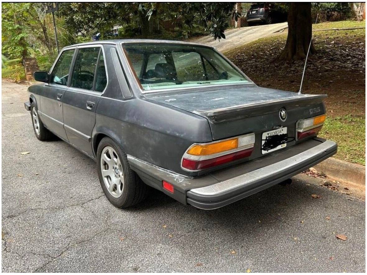 1985 BMW 5 Series for sale by owner in Savannah