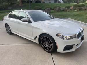 White 2019 BMW 5 Series
