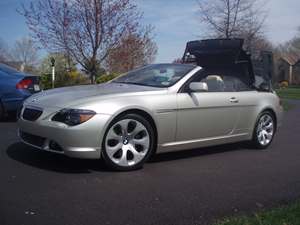 Silver 2004 BMW 6 Series