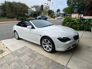 White 2006 BMW 6 Series