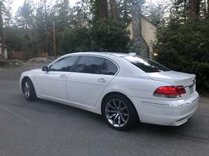 White 2008 BMW 7 Series