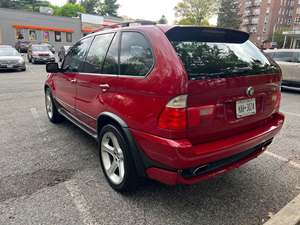 Red 2003 BMW X5