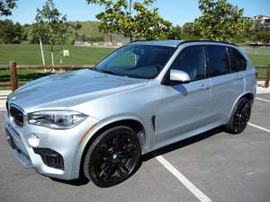 Silver 2018 BMW X5 M