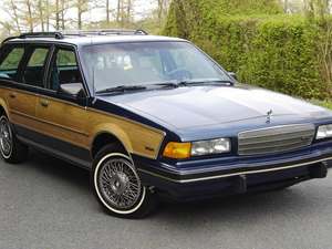 Blue 1989 Buick Century