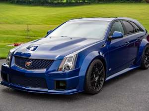 Blue 2012 Cadillac CTS