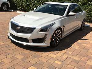 White 2016 Cadillac CTS-V