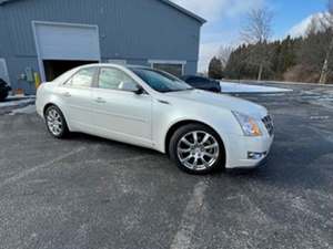 White 2009 Cadillac CTS