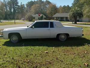 White 1984 Cadillac DeVille