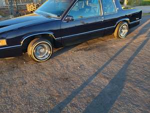 Blue 1988 Cadillac DeVille